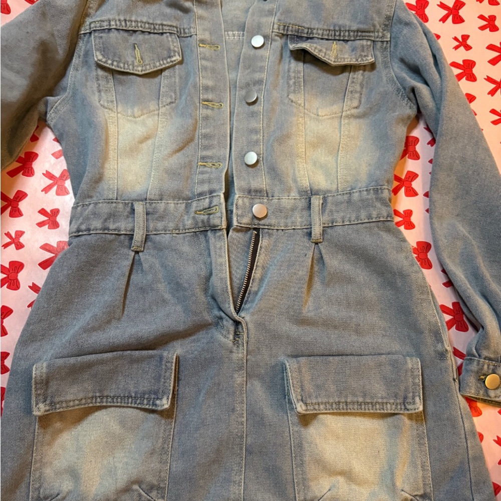 Stylish Denim Jumpsuit